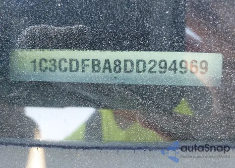 2013 Dodge Dart Sxt z USA, uszkodzony, nr VIN 1C3CDFBA8DD294969